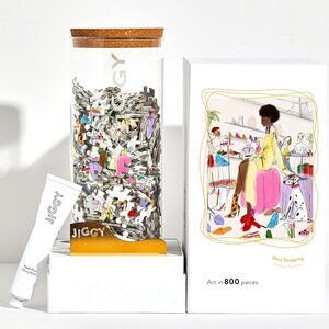 SHOE SHOPPING JIGGY Jigsaw Puzzle Wall Art 800 Piece Decorative Artwork DIY NEW